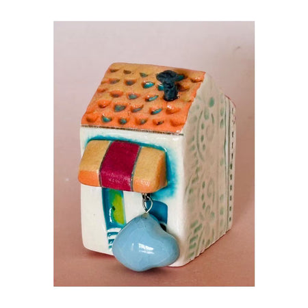 Whimsical Mini Ceramic House
