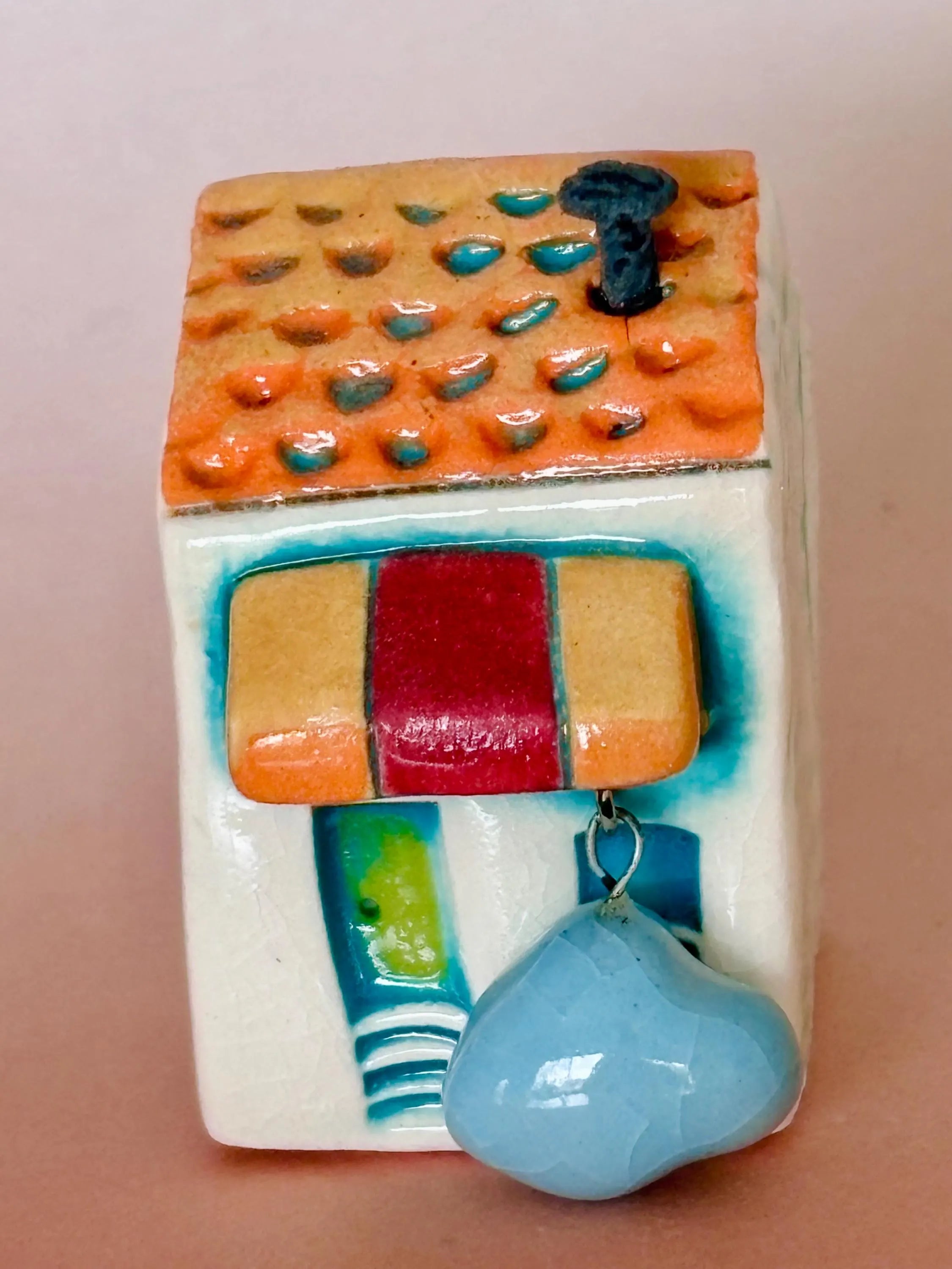 Whimsical Mini Ceramic House
