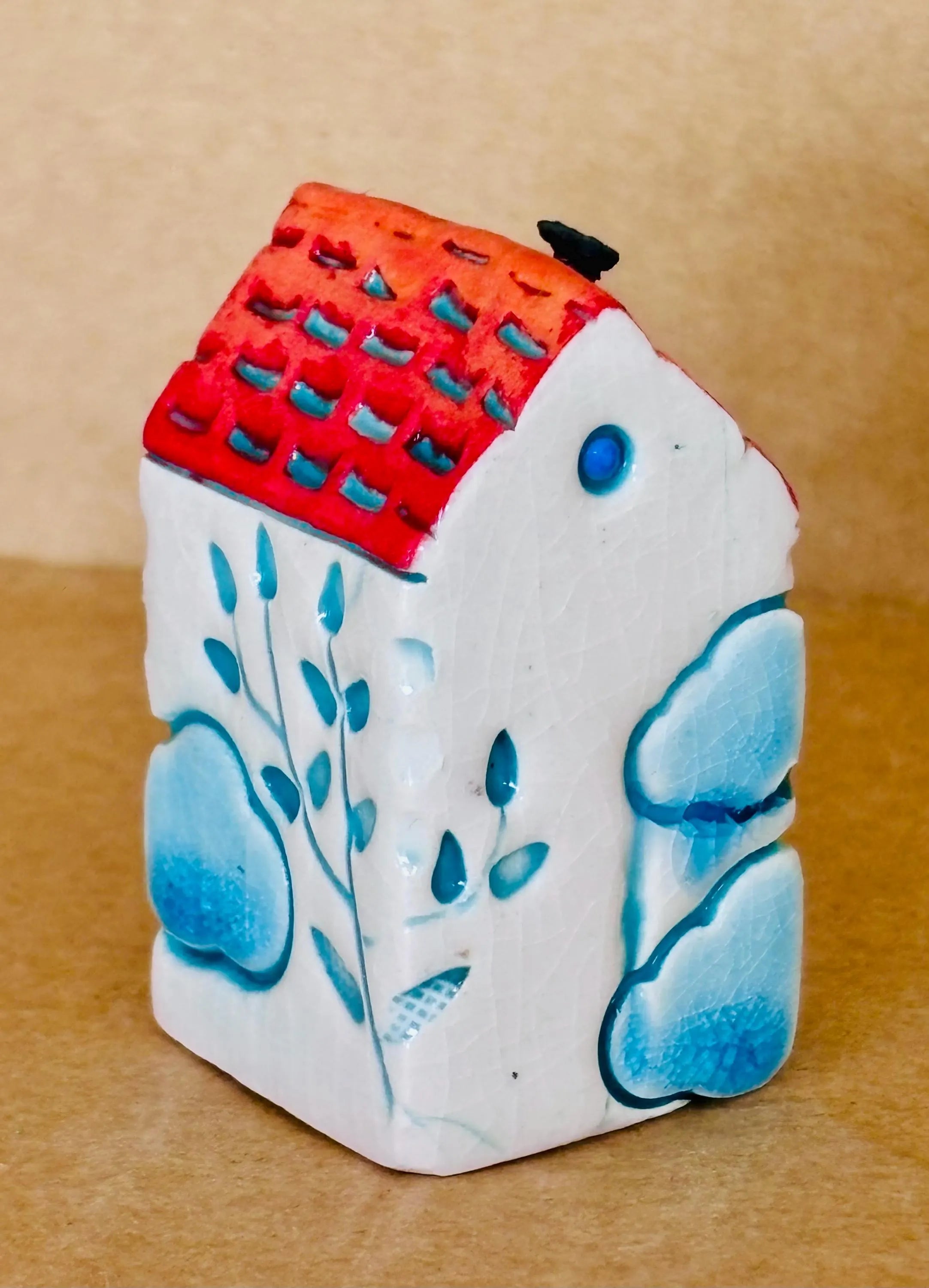Whimsical Mini Ceramic House 001