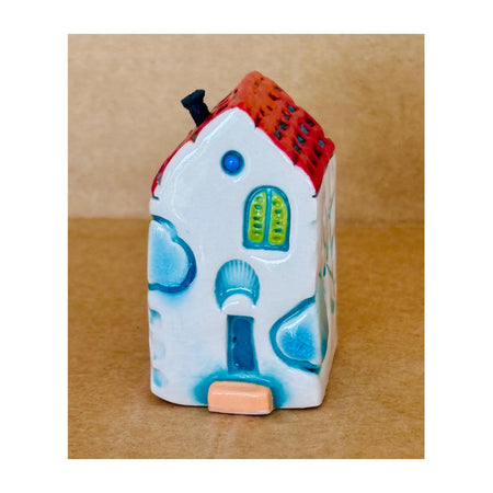 Whimsical Mini Ceramic House 001