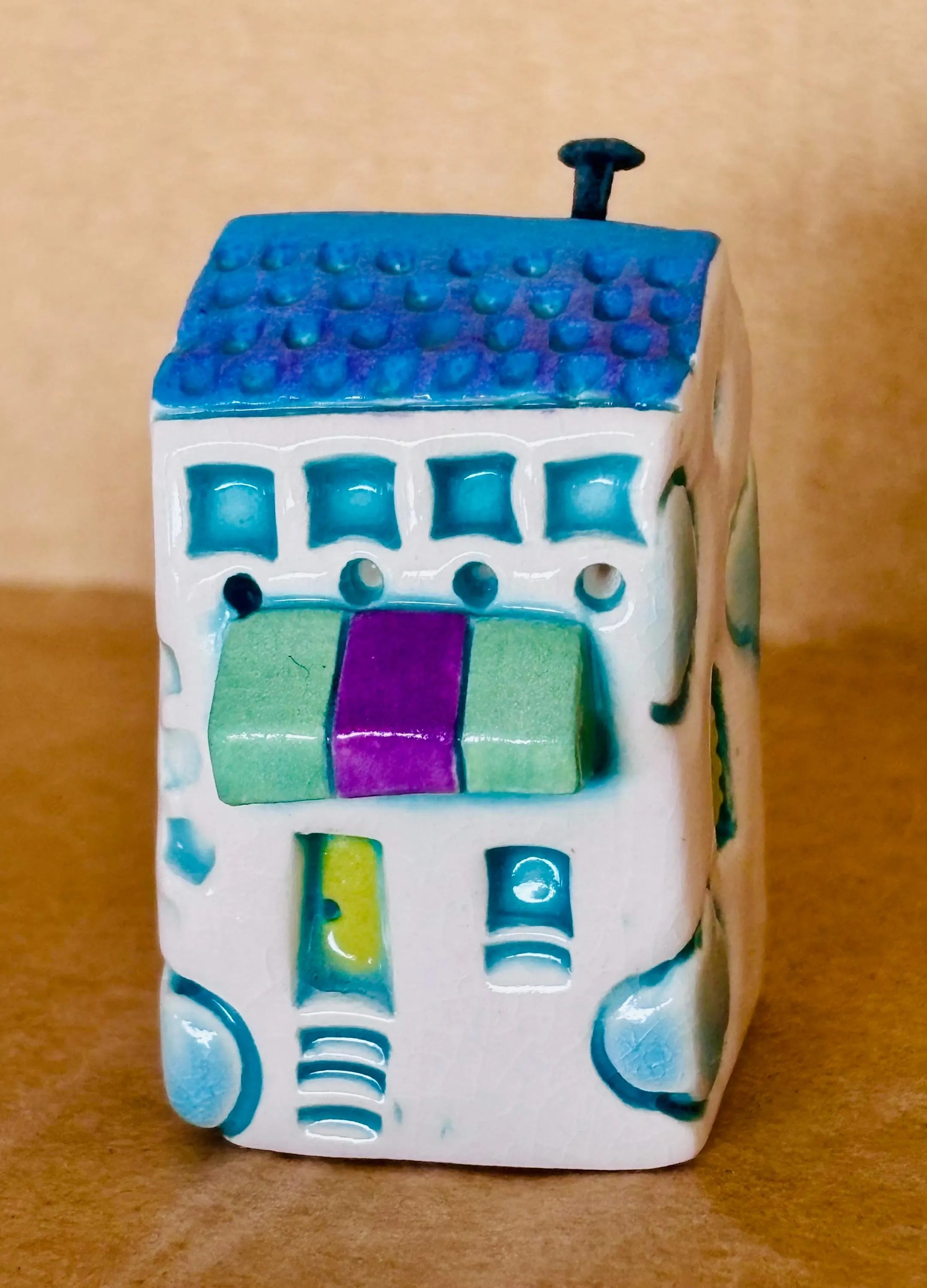 Whimsical Mini Ceramic House 002