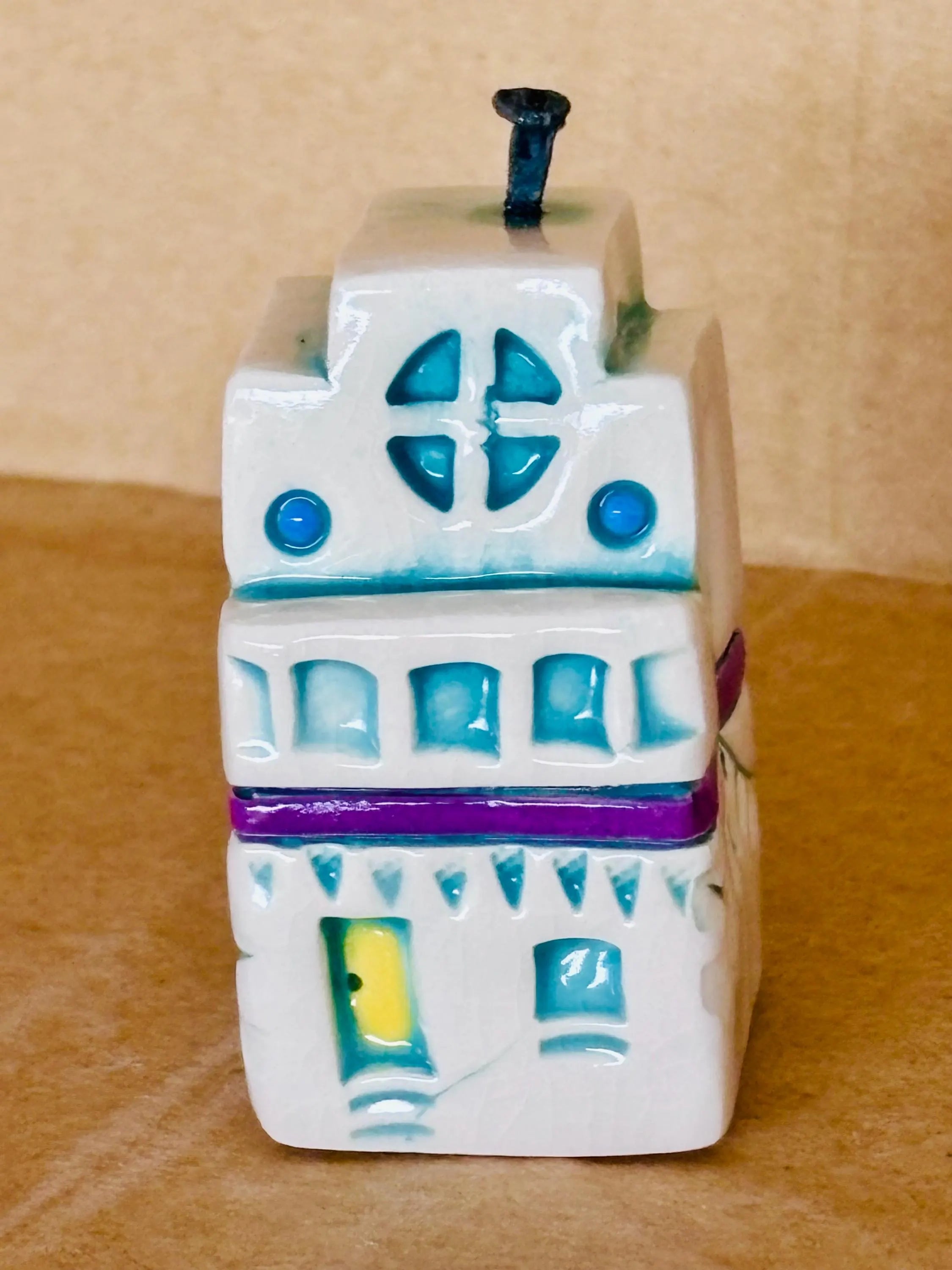 Whimsical Mini Ceramic House