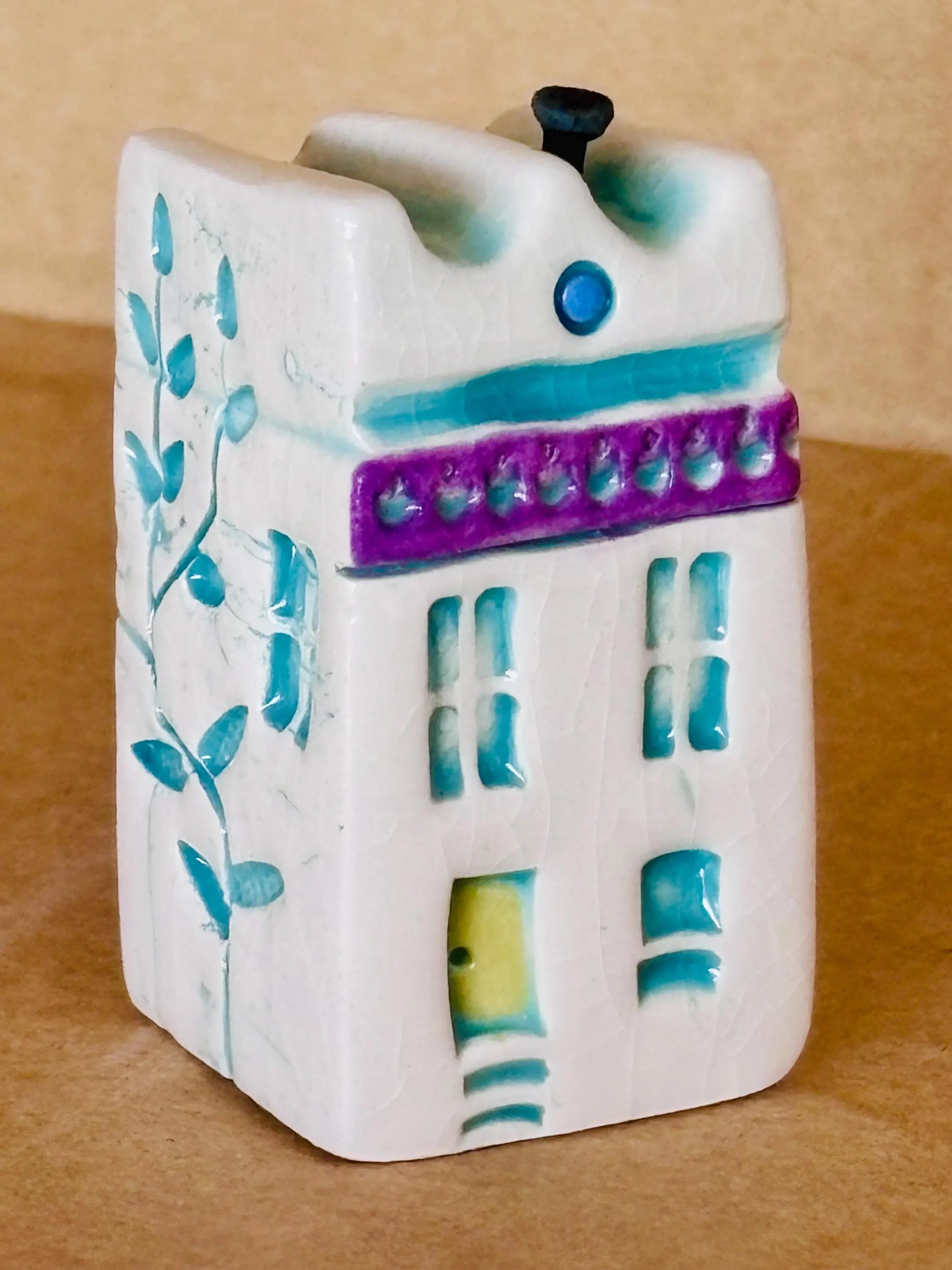 Whimsical Mini Ceramic House