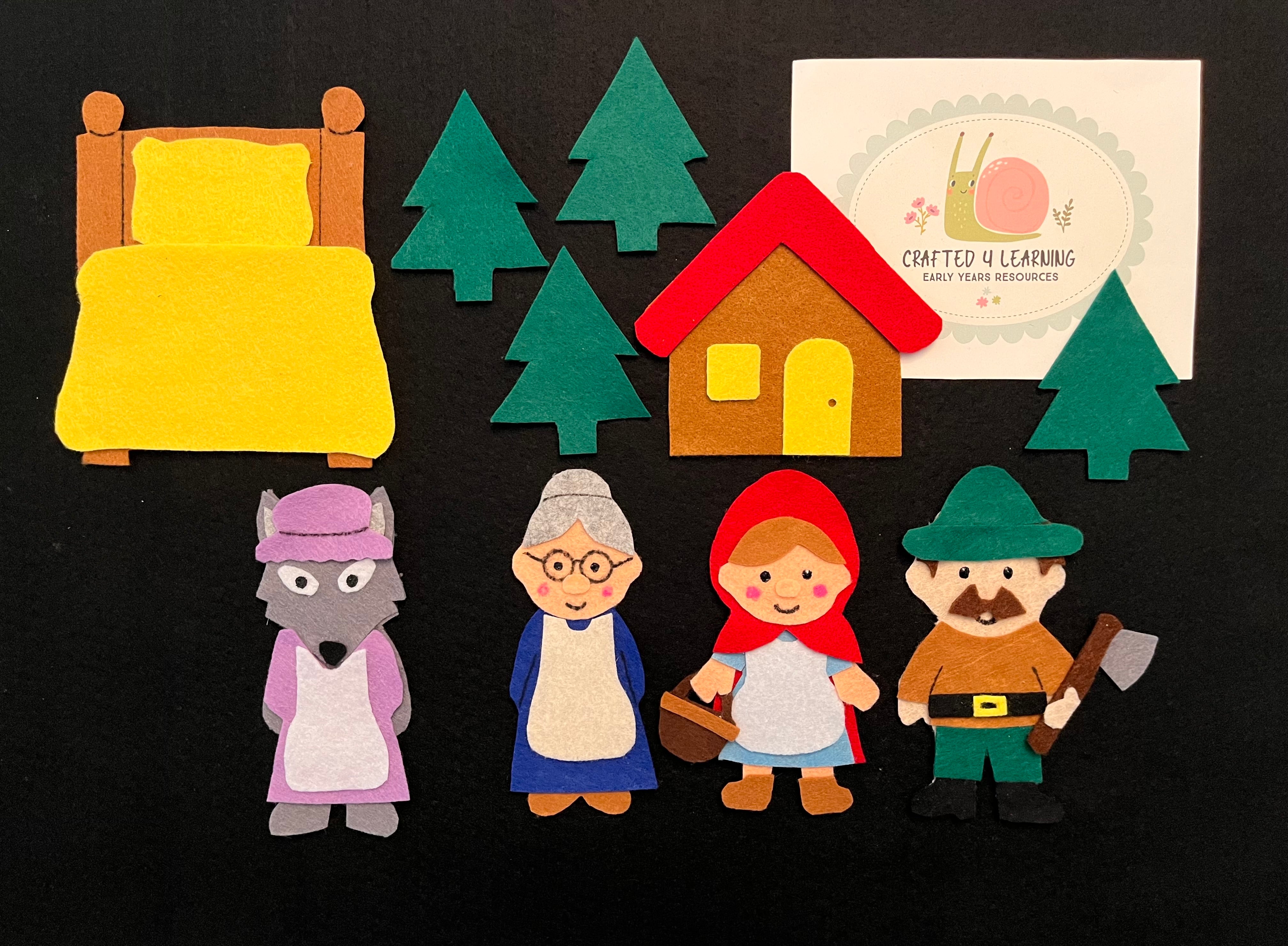 Little Red Riding Hood Felt Board Set