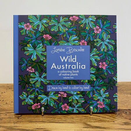 WILD AUSTRALIA Volume 2 - Not just another colouring book. A beautifully presented book of 34 line illustrations for you to colour and frame.