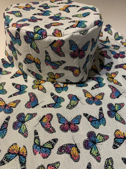 Child's Apron and Chef Hat, Butterflies