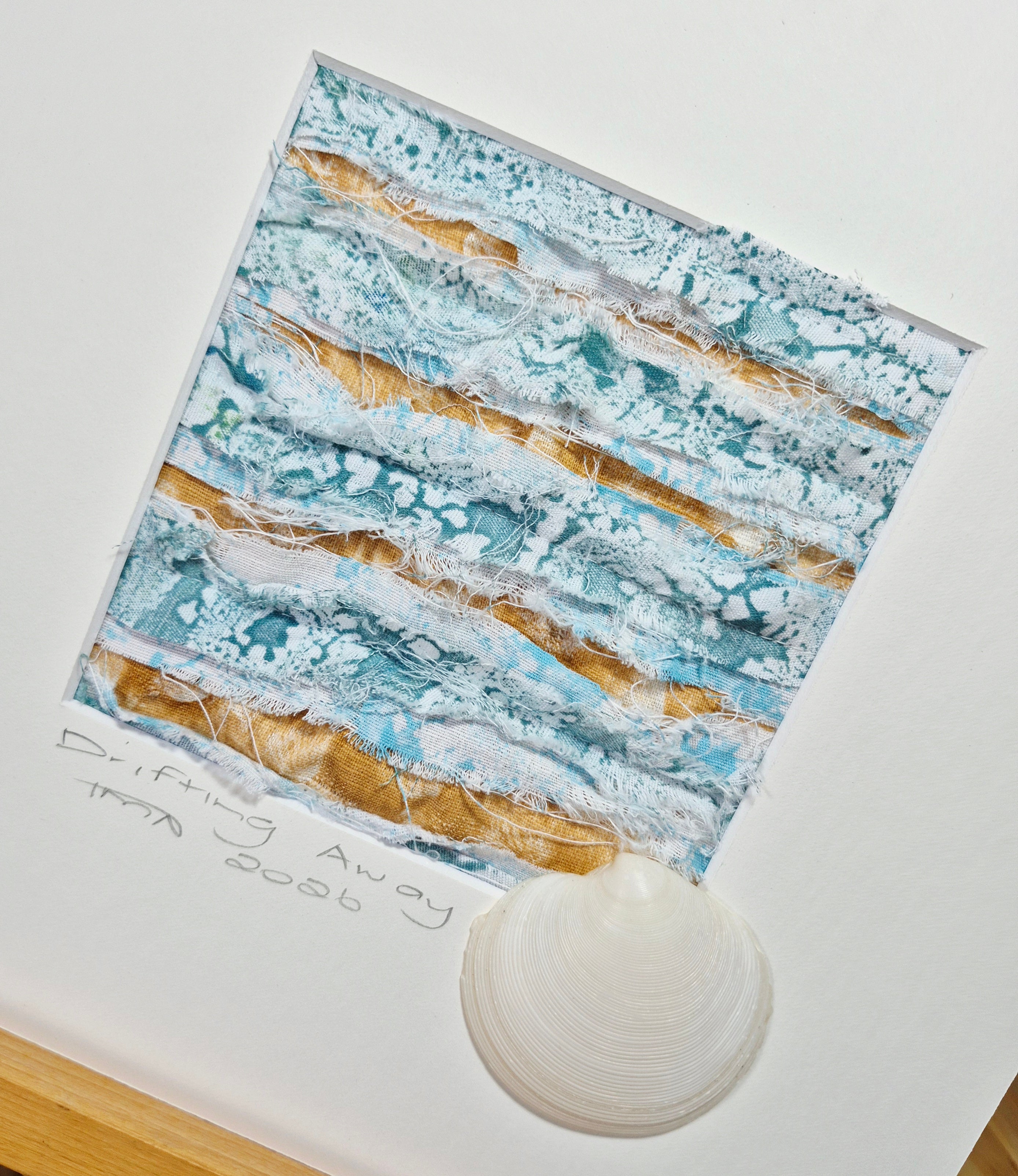 Mixed Media Artwork called drifting away