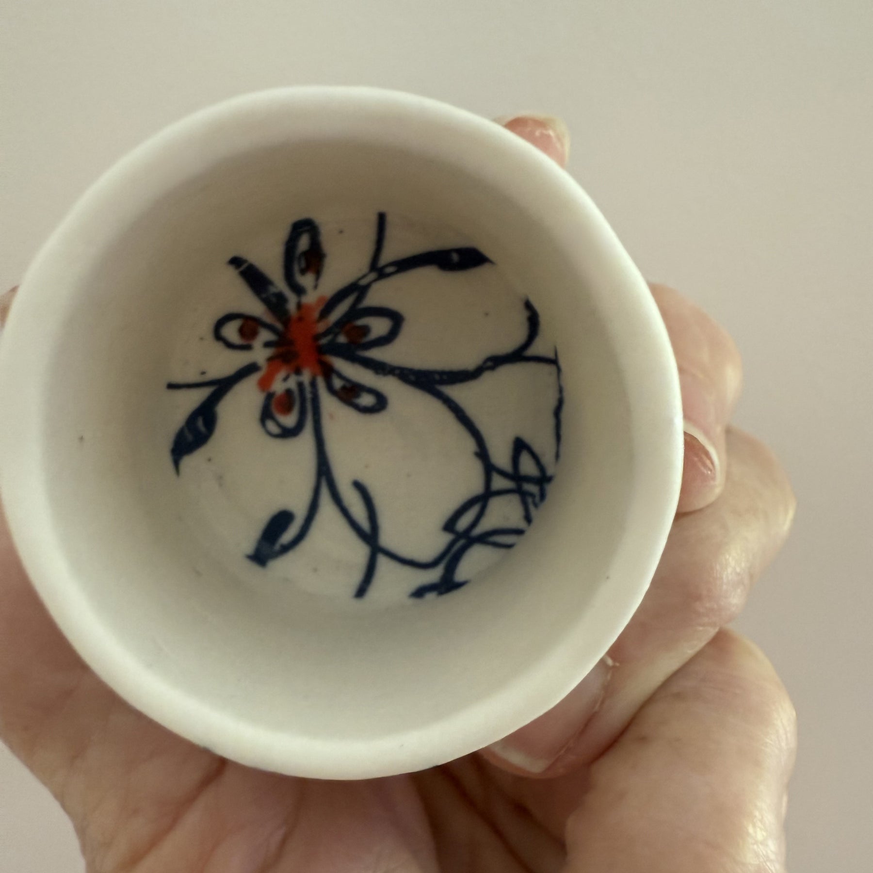 Keepsake flower trinket dish
