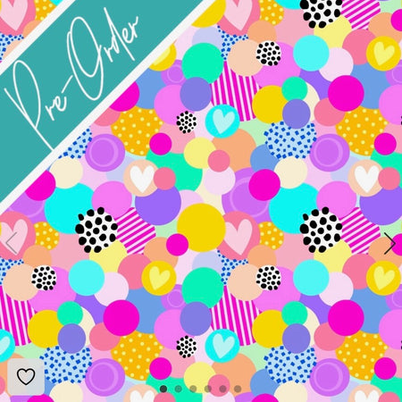 PRE-ORDER Water-resistant wet bags - Love Bubble (Wonderland Design Co)