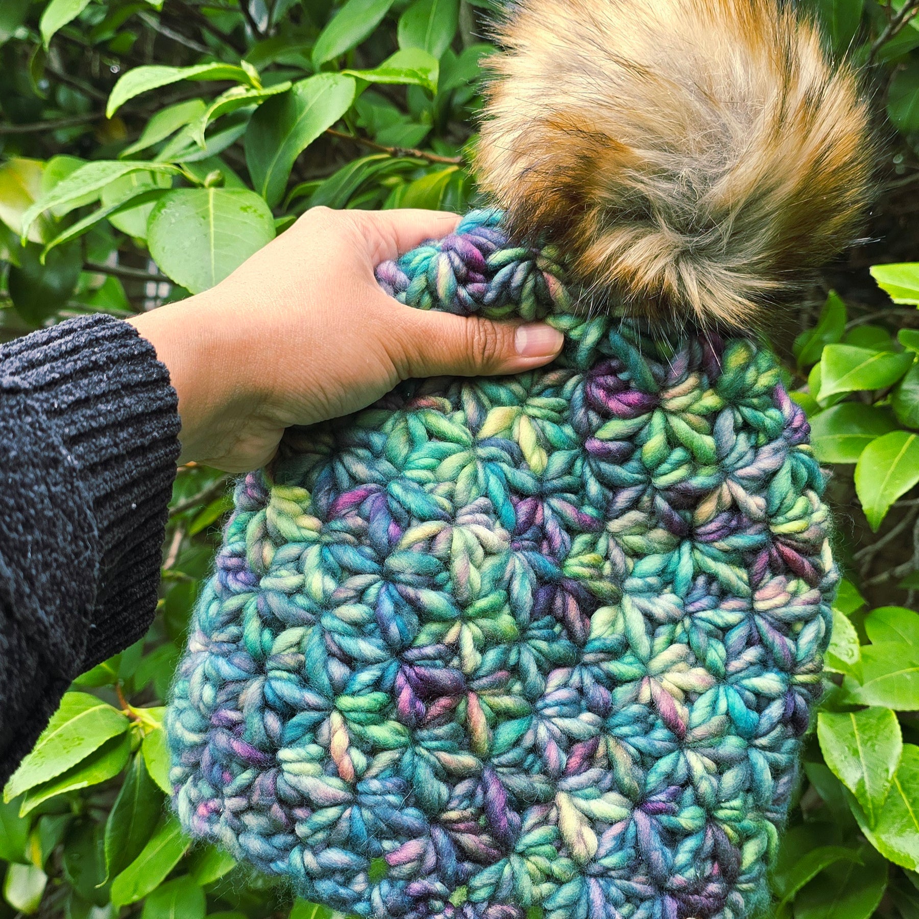 Luxe Crochet Beanie Merino Wool for Women Men Kids