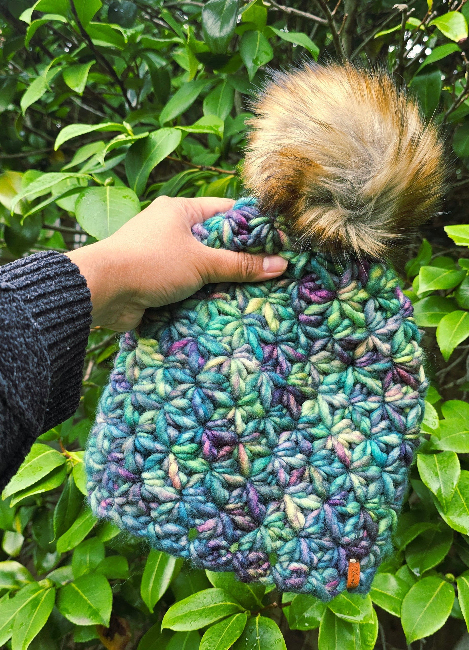 Luxe Crochet Beanie Merino Wool for Women Men Kids