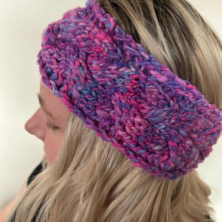 Bubblegum Rush Hand Knitted Headband