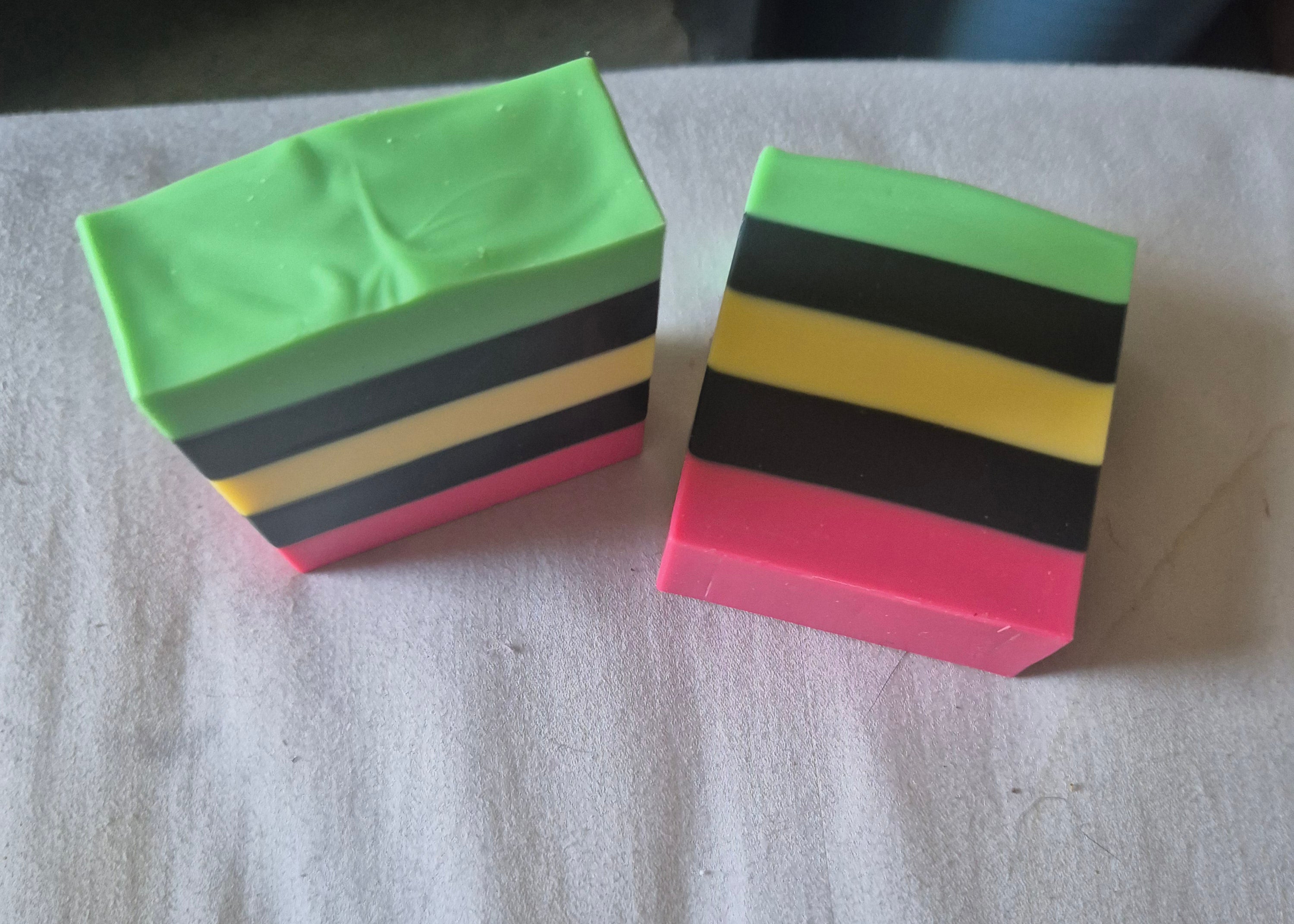 Handmade - 2 x Licorice & Goats Milk Soap Bars