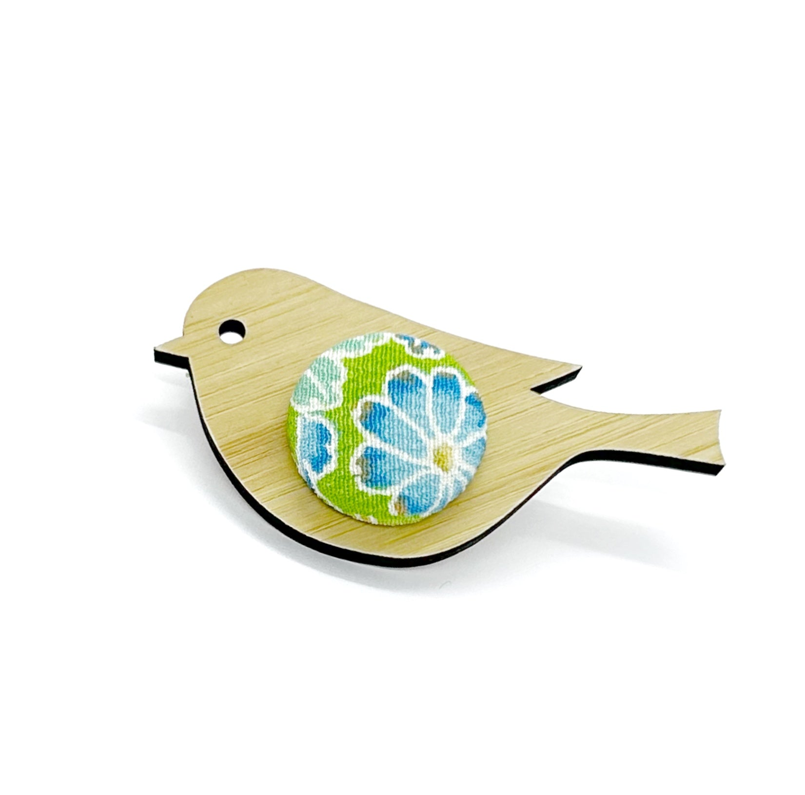 Kimono Robin Brooch