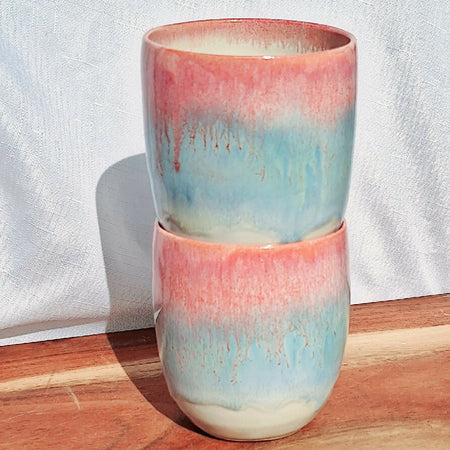 Latte lovers - pastel coffee tumblers