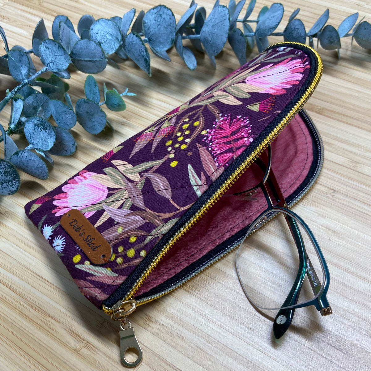 Glasses Case - Australian Themed Fabric 3