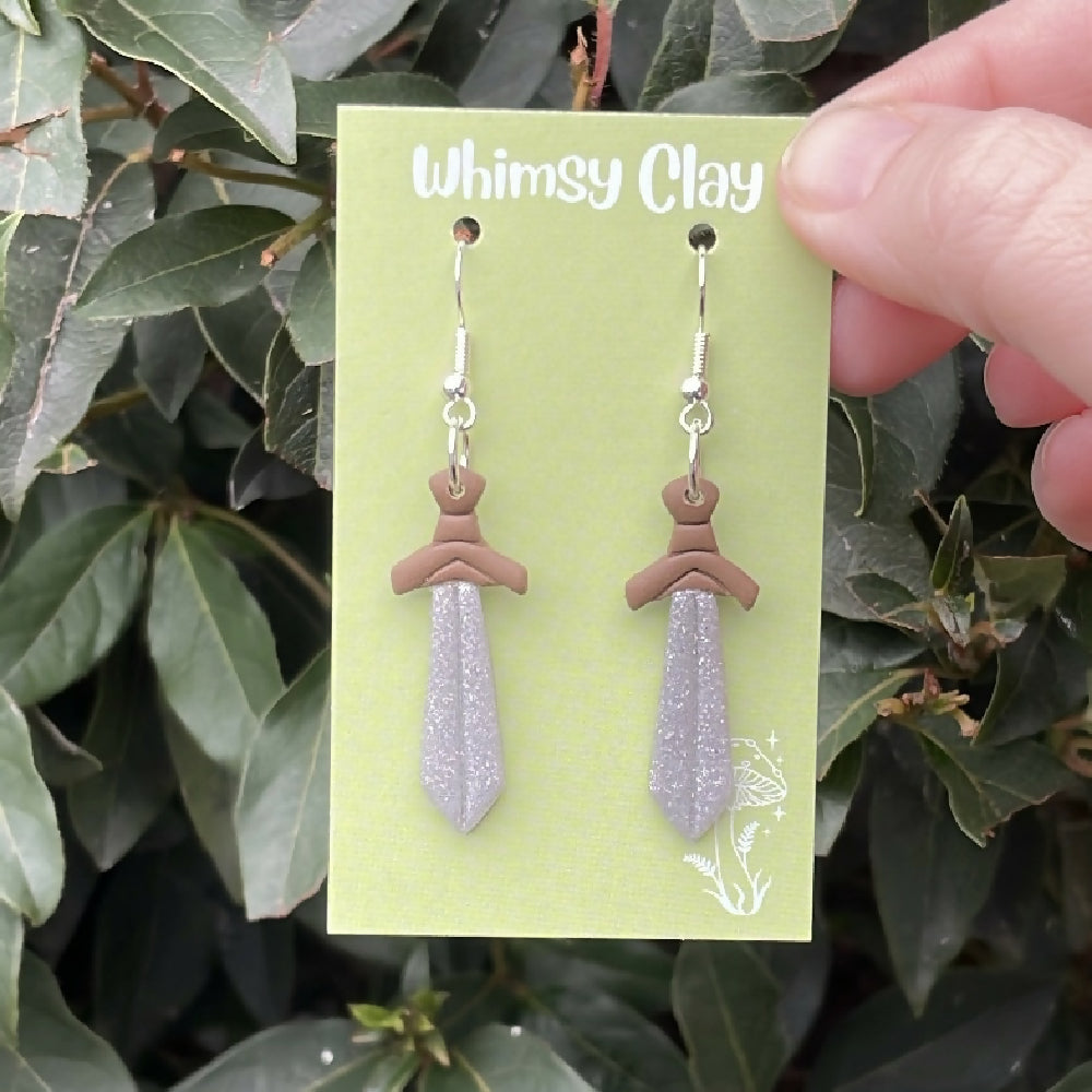 Sword Earrings