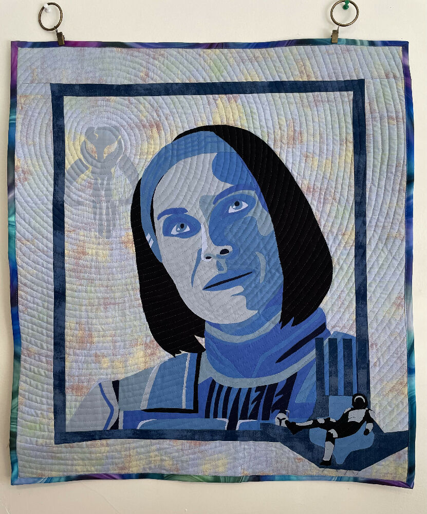 Bo-Katan Kryze custom art quilt