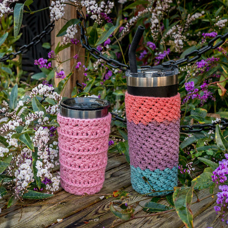 Travel Mug Cosy - Crocheted