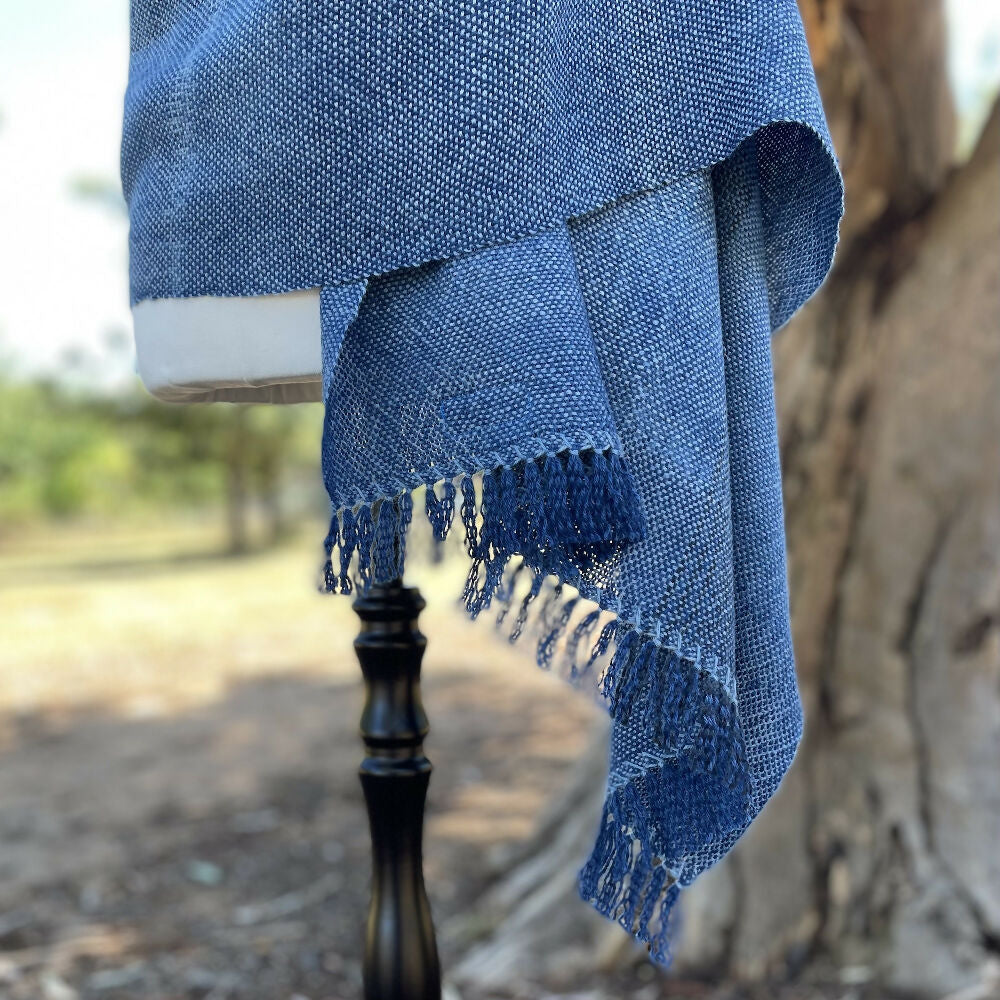 Handwoven Indigo Wraps