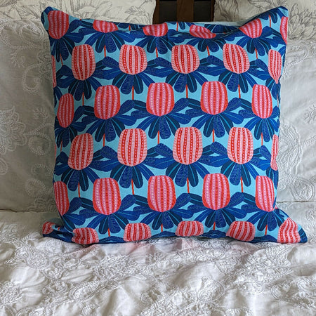 Cushion Cover Hot Banksia