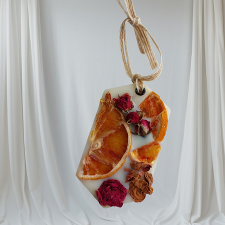 Fragrance Sachet Hexagon - Champagne & Strawberries