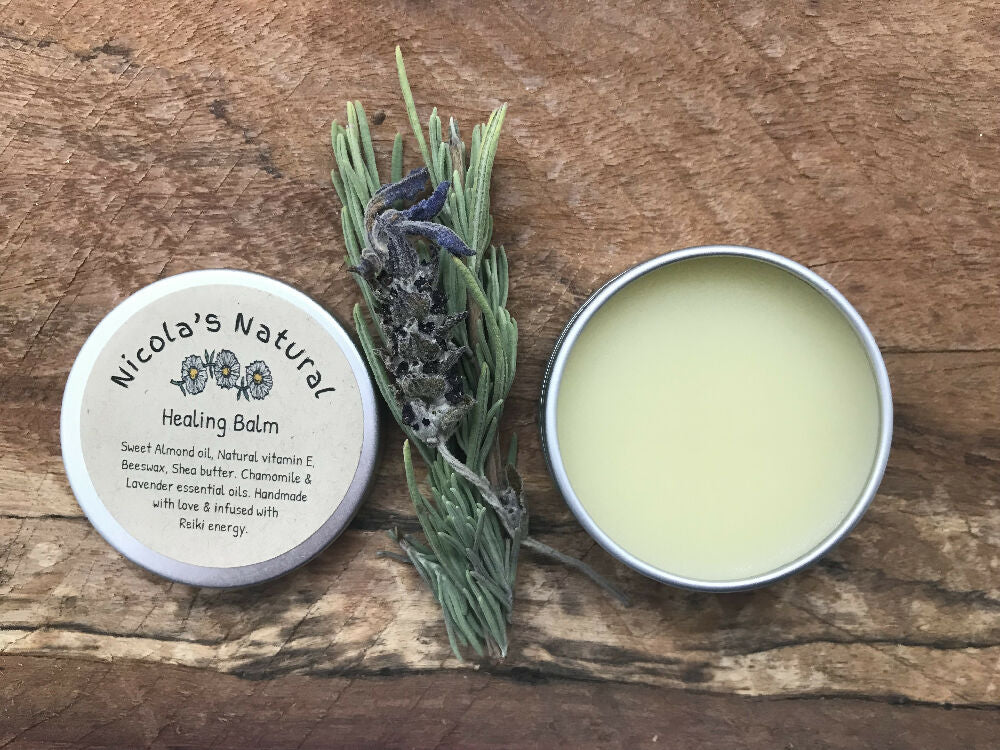 Healing Balm - Divine Lavender & Chamomile 25g tin - Go Natural