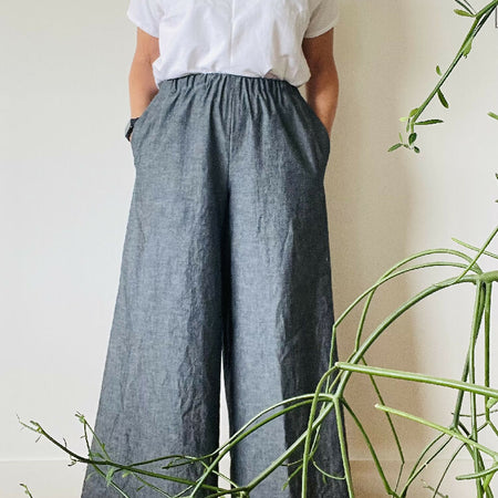 Destiny Denim Wide Leg Pants