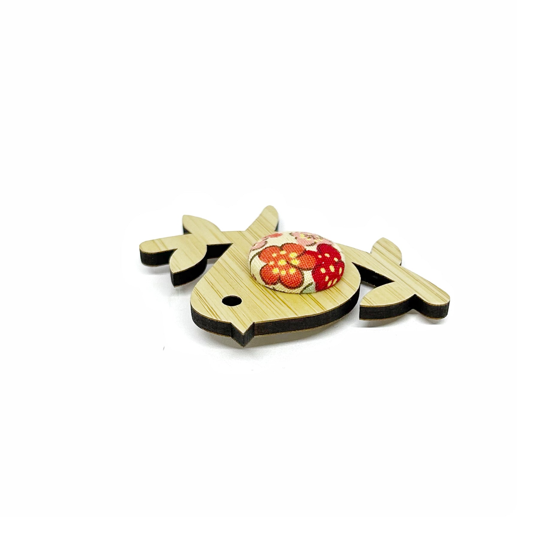 Kimono Brooches - Birdie and Sunflower