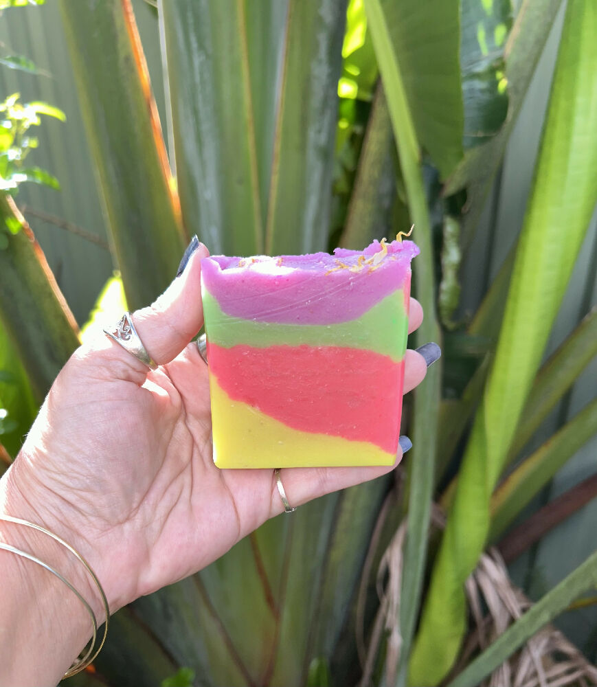 Goat’s milk soap sugar plum fairy