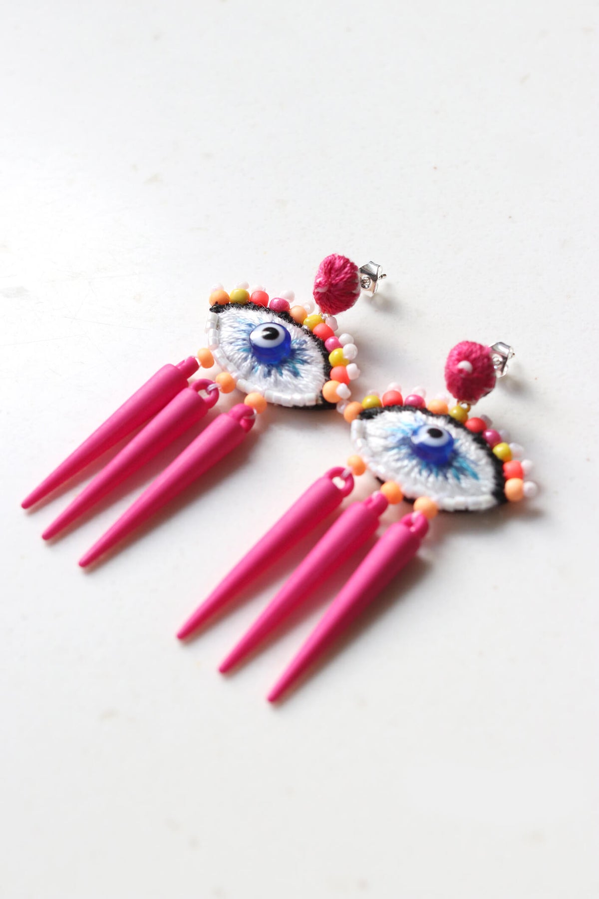 Eye Motif Earrings