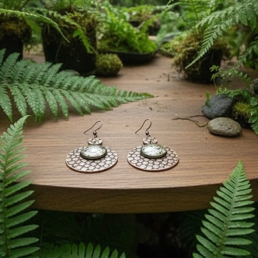Steampunk watch parts dangle earrings