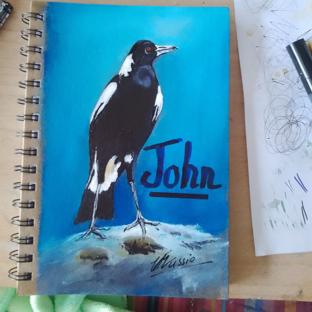 Personalised Handpainted Notebooks