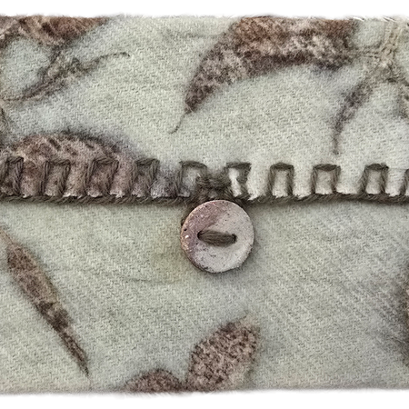 Eco Printed Pouch Wallet