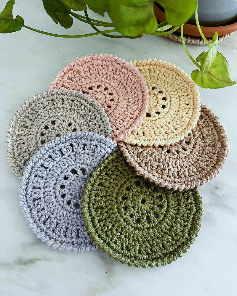 Country Coaster Crochet Pattern