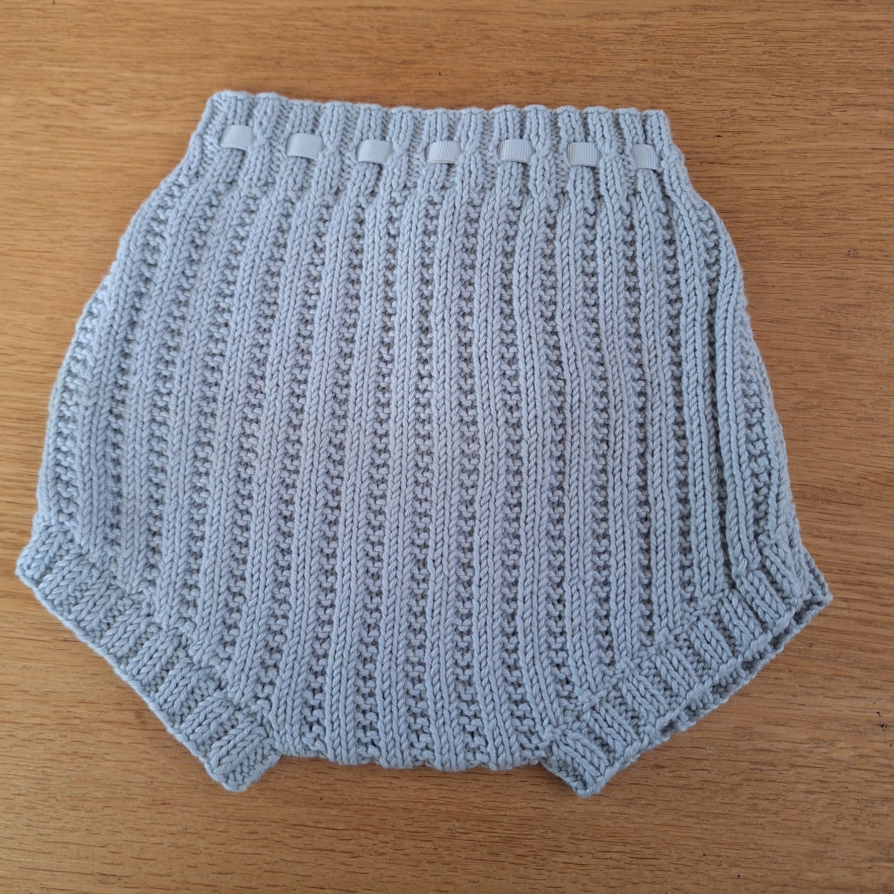Handknitted Heirloom Toddler Bloomers in 100% Natural Yarn Sz 2-3 yrs
