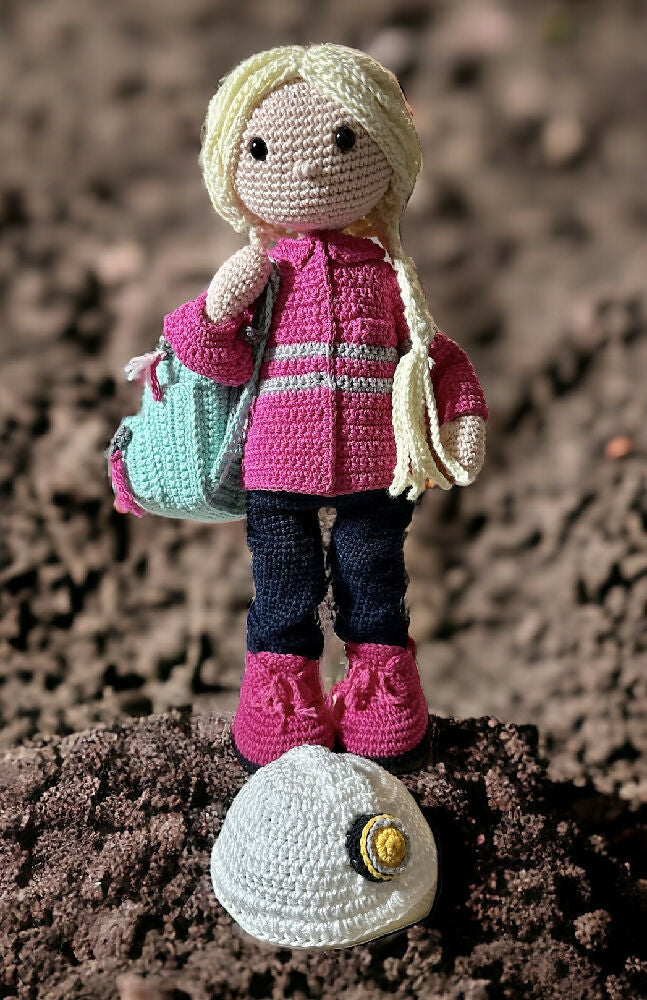 Crochet Amigurumi Art Doll Inspired