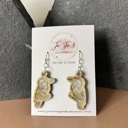 Earring Drop Kookaburra Boho