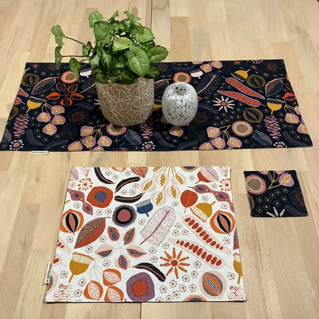 handmade australian native reversible - seed pods