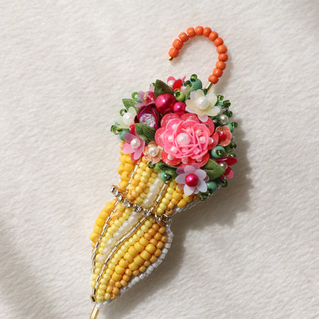 Blossom in the Rain Brooch