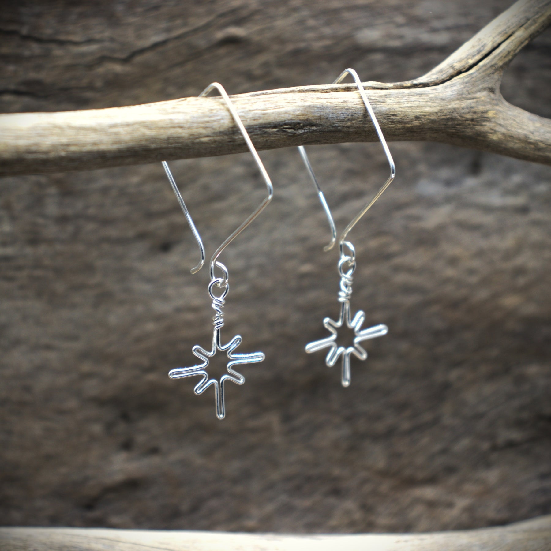 To The Stars Earrings - I | sterling silver