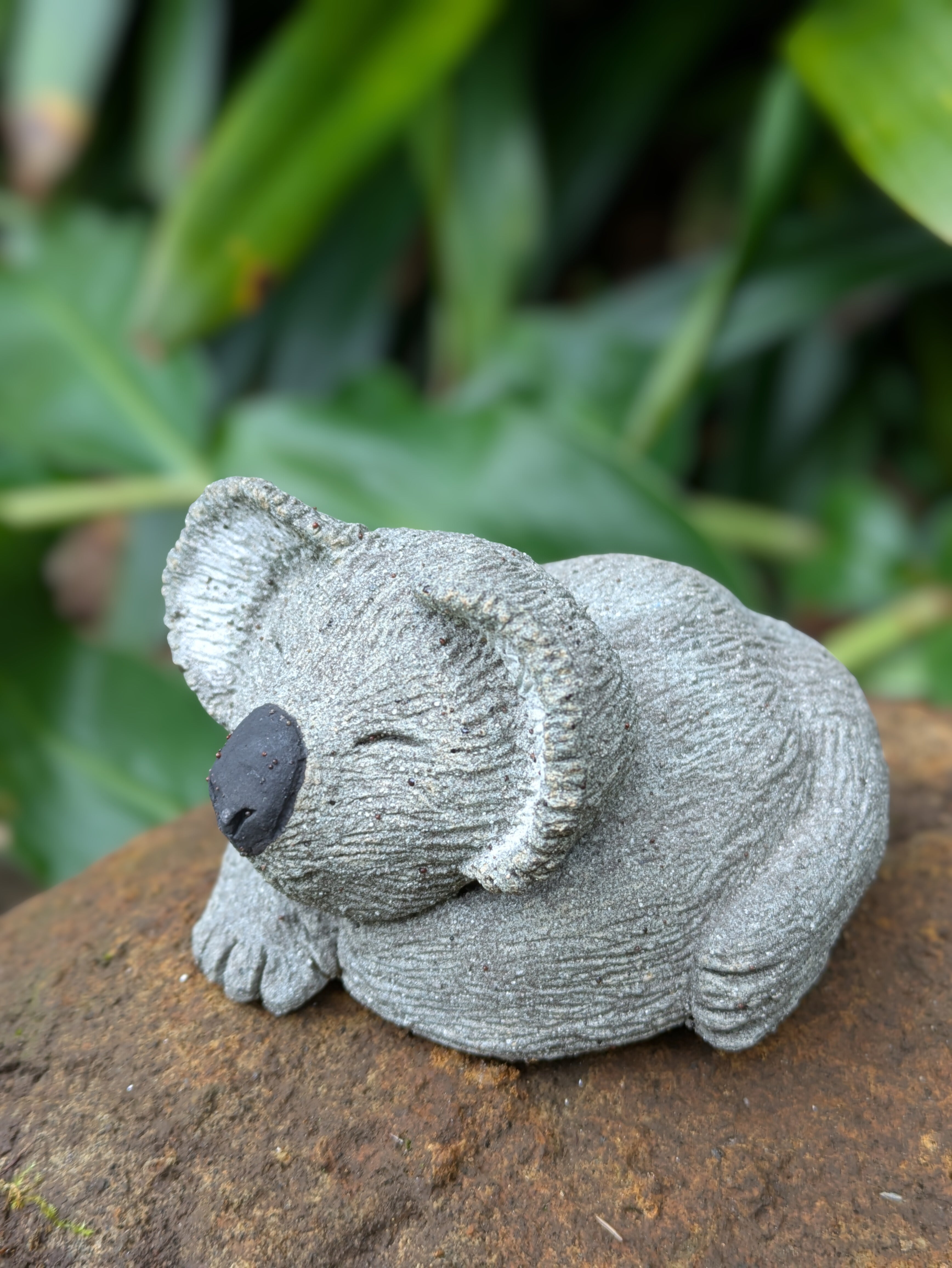 Sleeping Koala Ceramic Sculpture