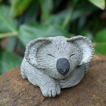 Sleeping Koala Ceramic Sculpture