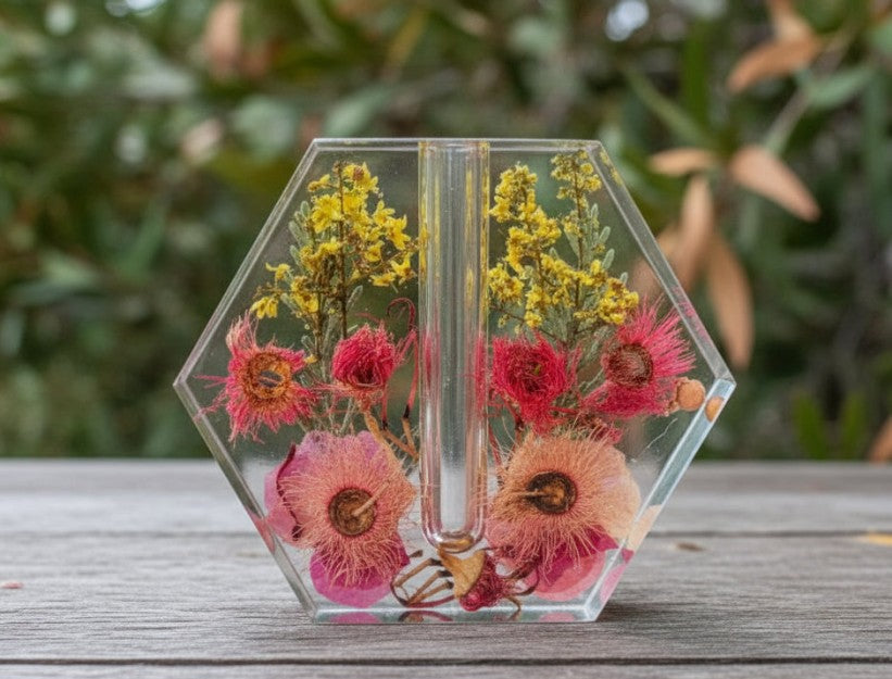 FOREVER BLOOMS - Botanical Propagation Vase - Mixed Flora