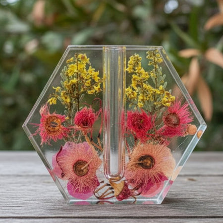 FOREVER BLOOMS - Botanical Propagation Vase - Mixed Flora