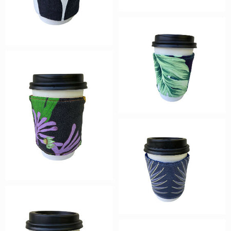 Coffee sleeve, Coffee Cosy, insulated coffee cup cover, free shipping,