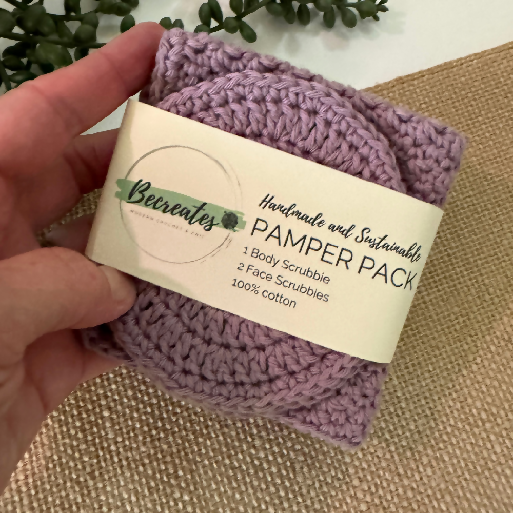 Pamper-pack-scrubbie-set-cotton-lavender (4)
