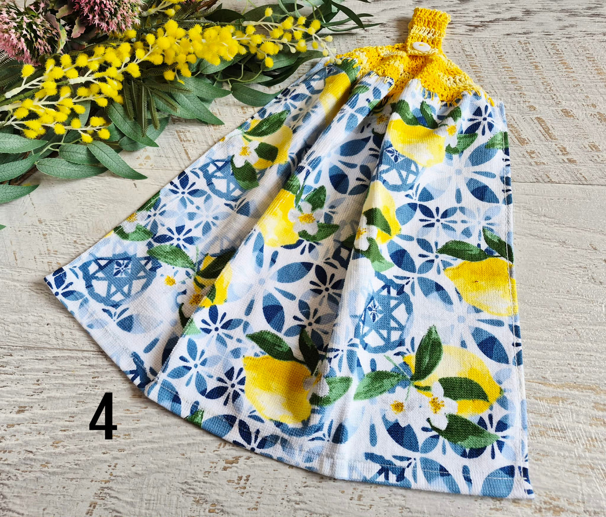 Kitchen Hand Towel | Hanging | Cotton | SINGLE LAYER | 9 Styles - 1-9