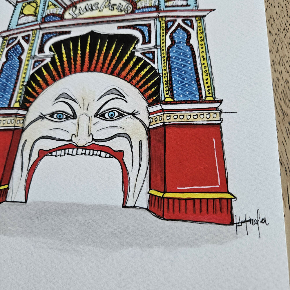 art print - the melbourne series - luna park