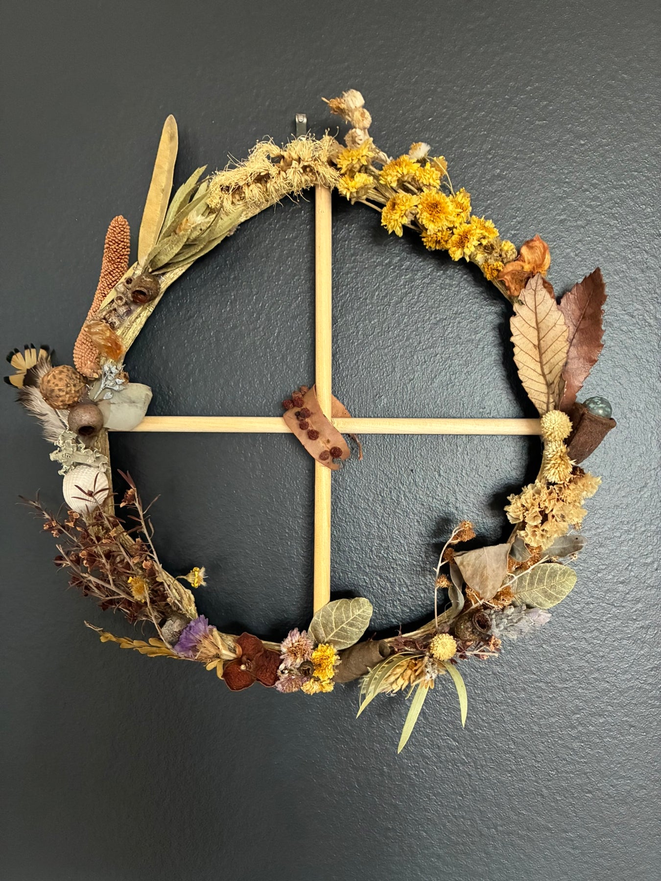 Wreath - "Solar/Earth Cross no. 9"
